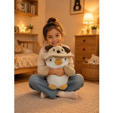 Craftivio Yumuşacık Sevimli Büyük Boy Penguen Peluş Oyuncak 35 cm