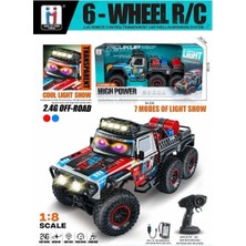 6026 2 4g Kontrollu 6x6 On Camda Farklı Modlarla Yanan Göz LED Işıklı Dev 1 18