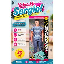 Craftivio Sergio Handsome Erkek Oyuncak Bebek - 30 cm Boy, Modern Giyim ve Dayanıklı