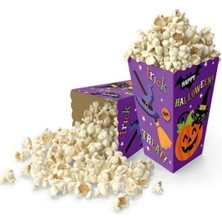 8'li Happy Halloween Mısır Kutusu