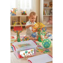 Craftivio 240 Parça 3 Boyutlu Eğitici Yapı Blokları Zeka Geliştirici Puzzle Seti
