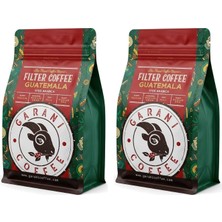 Garani Guatemala Filtre Kahve Seti 2 x 250 G 500 G Öğütülmüş Orta Kavrum %100 Arabica French Press