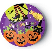 8'li Karton Tabak Happy Halloween