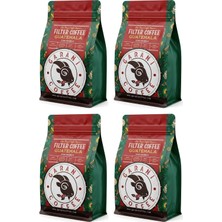 Garani Guatemala Filtre Kahve Seti 4 x 250 G 1000 G Öğütülmüş Orta Kavrum %100 Arabica French Press