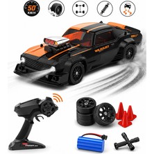 Craftivio 1:16 4WD Uzaktan Kumandalı Profesyonel Drift Arabası - 50 Km/h, Esp Sistemli, Şarjlı Rc Araç