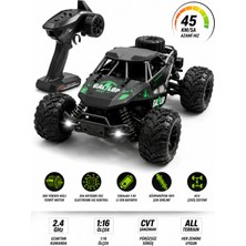 Craftivio 1:16 Şarjlı Uzaktan Kumandalı Off-Road Rc Araba 4x4 Yüksek Hızlı 45 Km/s Canavar Kamyon