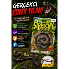 Craftivio Oyuncak Yılan Gerçekçi Esnek 53 cm - Uzayan Squishy Stres Oyuncağı