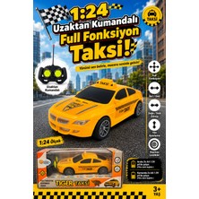 Craftivio Tiger Taksi Uzaktan Kumandalı Araba 1:24 Ölçek Full Fonksiyon