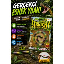 Craftivio Gerçekçi Esnek Oyuncak Yılan 53 cm - Uzayan Squishy Stres Oyuncağı