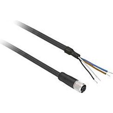 Anemo M8 3 Pin Düz Dişi Pvc 5 Metre Sensör Kablosu – 2'li Paket