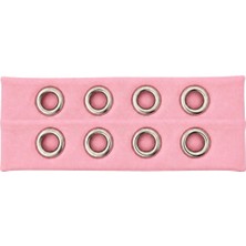 Cherry Lemon Eni Geniş Kalın Büyük Metal Halka Zımbalı 8ADET Delikli Y2K Saç Bandı Pamuk Punk Bandana Pinterest 8.5 cm