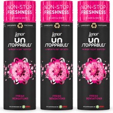Lenor Unstoppables Fresh Sensations Çamaşır Parfümü 3X245 G