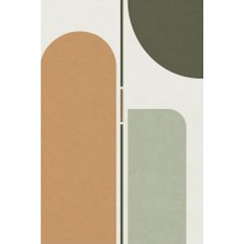 Kartela Halı Eksen Kemerli Modern Halı Adaçayı Yeşili Kaymaz Taban Makinede Yıkanabilir 60x90 cm