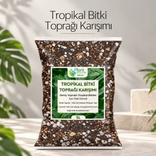 Plant Home Power Mix 10 Litre - Tropikal Bitki Toprağı Monstera – Alocasia – Schefflera Için Sinek Yapmayan Formül