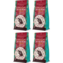 Garani Kenya Filtre Kahve Seti 4X250 G 1000 G Öğütülmüş Orta Kavrum %100 Arabica French Press Için