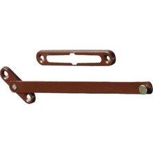 Kawin Bijutek Pvc ve Alüminyum Pencere Vasistas Makası 13CM - Günvenli Havalandırma Makası Standart (2, Kahverengi)