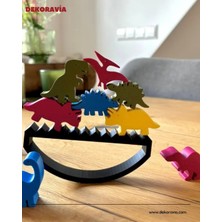 Dinozor Denge Oyunu – Renkli Dinozor Figürleri ile Eğitici ve Eğlenceli Denge Oyuncağı