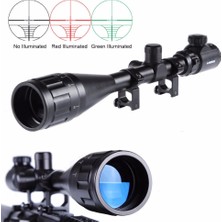 Magicool Tr-Nikula 4-16X50 Aoeg Zoomlu Tüfek Dürbünü Çift Işıklı Kırmızı,yeşil Kaynaklı Avcılık Dürbün
