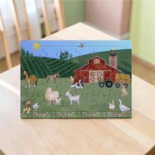 Riyaz Çiftlik Hayvanları | Çocuklar Için Puzzle, A5 Boyut, Herbiri 24 Parça (+3 Yaş)
