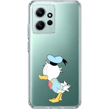 Mobilpad Redmi Note 12 4g Uyumlu Sevimli Ördek Desenli Şeffaf Telefon Kılıfı