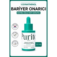 Purito Mighty Bamboo Panthenol Serum - %13 Panthenol Bambu Özlü Bariyer Onarıcı Yoğun Nemlendirici Aydınlatıcı Serum 30 ml