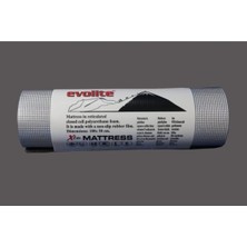 Gümüş Gri 8 mm Yer Matı, 180X51 Cm, Kaymaz Tırtıklı Üst Kısım