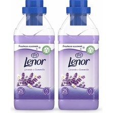 Lenor Lavanta ve Papatya Konsantre Çamaşır Yumuşatıcısı 2X575 ml