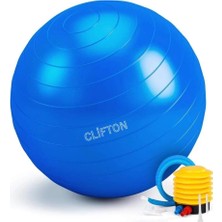 Clifton 65 cm Fitilli Pilates Topu ve Pompa