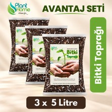 Plant Home Power Mix 15 Litre Premium Bitki Toprağı - Böcek Sinek Yapmayan Karışım