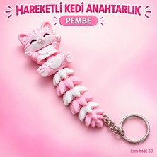 Jenerik Kedi Anahtarlık Pembe