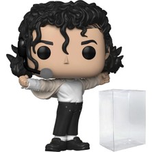 Funko Rocks: Michael Jackson - Super Bowl Ilk Yarı Gösterisi Vinil Figür (Uyumlu Kutu Koruyucu Kılıf ile Birlikte), Çok Renkli, 9,53 cm