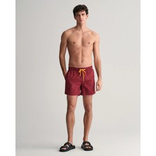 Gant Erkek Bordo Regular Fit Deniz Şortu