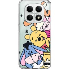 Mobilpad Redmi Note 15 4g/5g Uyumlu Winnie The Pooh Desenli Şeffaf Telefon Kılıfı