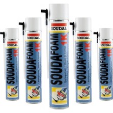 Soudafoam Poliüretan Köpük 600 Gr, 5 Adet