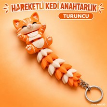 Jenerik Kedi Anahtarlık Turuncu
