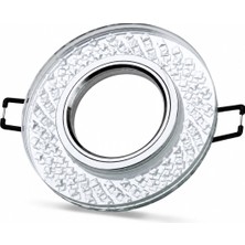 sbodurhome 1 Adet Noas YL65 1787 Adonis LED Çerçeveli 4000K Yuvarlak Kristal Cam Spot GU10 Duy