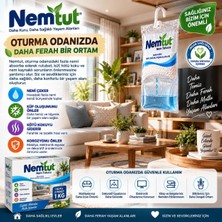 Yazın Sıcak Havalara Karşı Etkili Nem Alıcı Rutubet Emici Koku ve Küf Önleyici 1 kg (2 Adet)