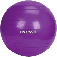 Bpt-75 Pilates Topu 75 Cm, Tek Ebat, KRL-BPT-75PURPLE, Mor