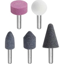 Mini Taşlama Seti, 5 Parça Zımpara Taşı, 6mm Sap, 22000 Rpm