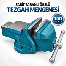 HD21150 Tezgah Mengenesi Sabit Tabanlı Örslü 150 mm Maksimum 14 cm Ağız Açıklığı Ağır Hizmet Tipi