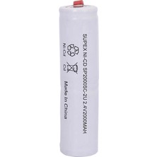 Burada Bulabilirsin 2000MAH 2.4V Nicd 2’li Üstüste Şarjlı Süpürge Pili