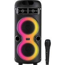 Torima D41 Rgb Işıklı Mikrofonlu Bluetooth Hoparlör Speaker