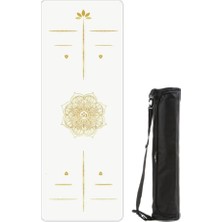 Yoga Matı Preimum Gold Series 5 mm Beyaz (Doğal Ekolojik Kauçuk)