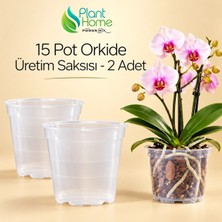 Plant Home Power Mix 15 Pot Orkide Üretim Saksısı - 2 Adet