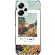 Mobilpad Redmi Note 13 Pro Plus 5g Uyumlu Van Gogh Desenli Şeffaf Telefon Kılıfı