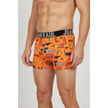 Juan Raul Skate Zone Pamuklu Erkek Boxer