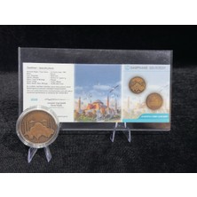 Öztürk Koleksiyon Ayasofya-I Kebir Cami-I Şerifi 2020 - Bronz Okside Sikke - Sertifikalı