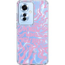 Mobilpad Oppo Reno 11F 5g Uyumlu Do You Know Desenli Şeffaf Telefon Kılıfı