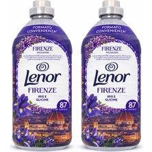 Lenor Firenze Iris ve Wisteria Konsantre Çamaşır Yumuşatıcısı 2X1827 ml