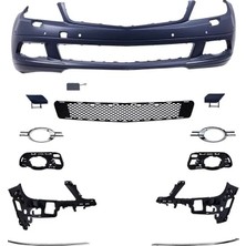 Mercedes - Ön Tampon Set ( Yık.+Sensörlü ) W204 2007-